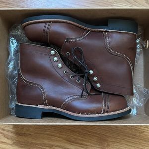 New Amber Harness Women’s Red Wing Iron Rangers 7 D (Wide) Factory Seconds 3365